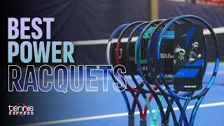 Best Power Tennis Racquets  Tennis Express [upl. by Aicad]