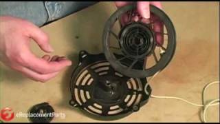 How to Repair a Small Engine Recoil Starter [upl. by Donna]