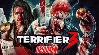 Todo Sobre Terrifier 3 Resumen de la Película y su Impactante Final [upl. by Ranie]