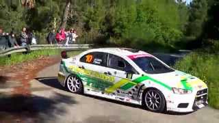 Rally Rias Baixas 2014  Cohete On fire  Shakedown [upl. by Elkraps]