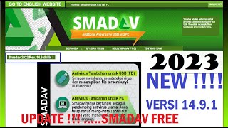 UPDATE Cara Download dan Instal ANTIVIRUS SMADAV FREE VERSION TERBARU [upl. by Audres]