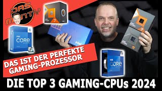 Die perfekte GamingCPUProzessor  Die Top 3 GamingCPUs 2024  DasMonty [upl. by Denny]