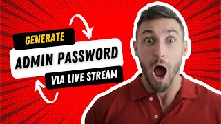 Live Admin Access Password Request [upl. by Ahsytal]