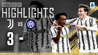 Juventus 32 Inter  Cuadrado Secures Derby Victory with Late Penalty  EXTENDED Highlights [upl. by Brose]