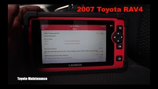 Toyota RAV4 Check Engine VSC 4WD Light ON [upl. by Arihsaj134]