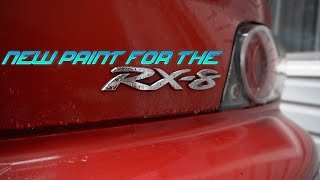 Fixing Pealing Clear Coat On The Rx8 [upl. by Brigham]