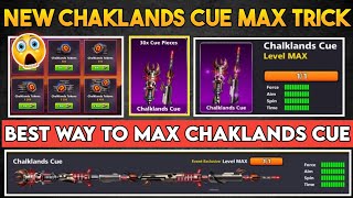 New Chaklands Cue Level Max Trick With Cash 💸  8BallPool Chaklands Event Free Max Cue 600x Pieces [upl. by Kylie413]