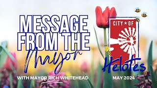 Message From The Mayor May 2024 [upl. by Mylor]