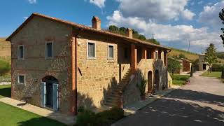 V60001 Beautiful Property for sale in Val dOrcia near Pienza Tuscany  LISTING BELOW [upl. by Nohsal]