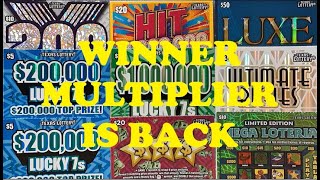 ALMOST ALL GAMES WON A PRIZE💰💰🙏TEXAS LOTTERY SCRATCH OFFS TICKETS [upl. by Ellora]