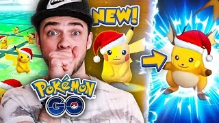 Pokemon GO SECRET POKEMON  HOW TO GET HOLIDAY RAICHU  NEW EGGS CHRISTMAS EVOLUTION [upl. by Ojillek]