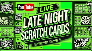 LIVE Late Night Scratch Cards [upl. by Leira]