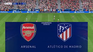 FIFA 23  Arsenal Vs Atletico Madrid Ft Gabriel Jesus Hazard  UEFA Champions League  Gameplay [upl. by Judon]