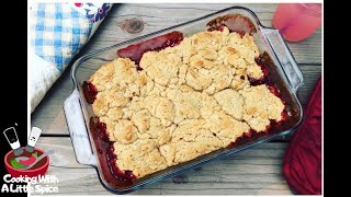 Blackberry Nectarine Cobbler Recipe [upl. by Sorensen156]