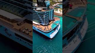 MSC Seascape aft Views in port today vairalvideo cruise subscribe like comment shere [upl. by Ahen850]