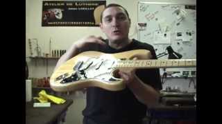 Refrettage Fender Stratocaster 78 touche vernie [upl. by Gemperle]