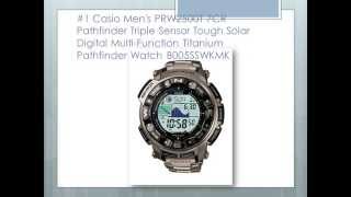 Top 10 Casio Pathfinder Mens Watches  Best Outdoor Watches [upl. by Nelly]