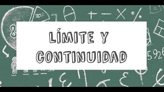 Límite y continuidadTipos de discontinuidad [upl. by Ronyam]