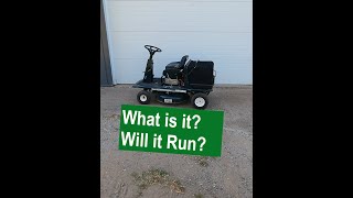 Rare Craftsman Lawn Utility Vehicle Pulled From the Weeds Will it Run [upl. by Rehposirhc]