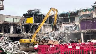 Falkirk Callendar Square Demolition Part 35 [upl. by Alekal196]