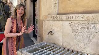 Water Fountains in Rome explained  A fascinating part of the ancient Aqueducts [upl. by Okiram]