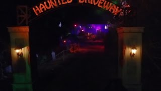 Haunted Driveway Yard Haunt 2014 [upl. by Imhskal]