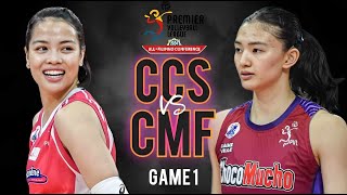 Creamline vs Choco Mucho PVL Finals Game 1  Pvl AllFilipino 2024 Live Scoreboard [upl. by Arodnahs]