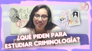 Requisitos para estudiar criminología 📚  Susan Soberanes [upl. by Septima]