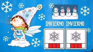 Canción ❄️INVIERNO❄️ Pictogramas arasaacorg [upl. by Lamprey]