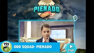 APPS amp GAMES  Odd Squad Pienado  PBS KIDS [upl. by Retse]