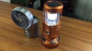 Rechargeable Solar light fan 😱 [upl. by Aurilia]