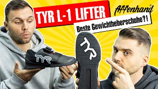 BESTE Gewichtheberschuhe TYR L1 Lifter Review Details Fazit 2023 [upl. by Nahsyar]