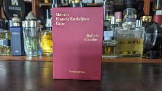 Reflets dAmbre Maison Francis Kurkdijan Unboxing And First Impressions [upl. by Stanwood92]