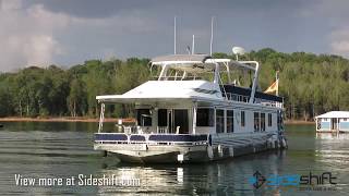 Customer Video  Sideshift Bow amp Stern Thrusters on 78 Sumerset Houseboat [upl. by Htebasile]