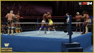 WWE 2K24  Wrestling Challenge  The Ravishing Ones vs The Warriors [upl. by Stearns]