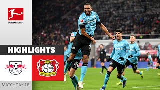 RB Leipzig  Bayer 04 Leverkusen 23  Highlights  Matchday 18 – Bundesliga 202324 [upl. by Polard]