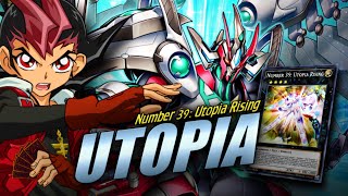 UTOPIA DECK   NUMBER 39 UTOPIA RISING THE FULL POWER OF XYZ MONSTERS  YuGiOh MASTER DUEL [upl. by Ilwain]