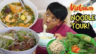 BEST Pho TRADITIONAL Noodle Tour of Saigon Vietnam [upl. by Noraj]