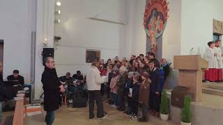 Festgottesdienst zur Segnung der neuen Kirchenfenster in der Pfarrkirche St Josef in Cham Bayern [upl. by Manella547]