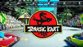 JURASSIC KART PLANET COASTER MEGA KARTING [upl. by Holtorf569]