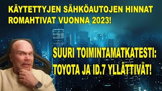 Sähköautojen hinnat romahtivat suuri toimintamatkatesti ID7 yllätti [upl. by Esened]