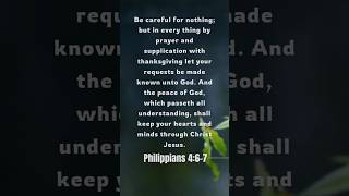 Philippians 467 ❤️ jesus jesuschrist godisgood god prayer inspiration bible bibleverse [upl. by Mano]