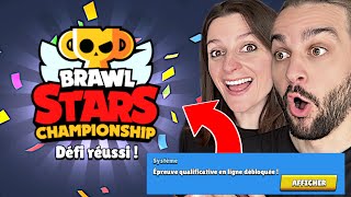 ON A REUSSI LE DÉFI DU CHAMPIONNAT SUR BRAWL STARS [upl. by Dorraj98]