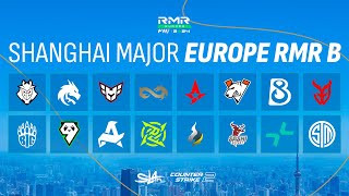 Day 1  PW Shanghai Major 2024 Europe RMR B  КРNВОЙ ЭФИР [upl. by Trebliw890]