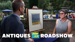 Best Moment 1956 Gustave Baumann quotRain in the Mountainsquot Print  ANTIQUES ROADSHOW  PBS [upl. by Whyte]