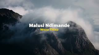 Malusi Ndimande  Woza Thixo Official Lyric Video [upl. by Cedell]