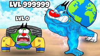 Oggy And Jack Playing Pushup Training Simulator In Roblox [upl. by Retnyw519]