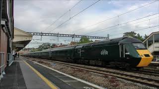 Last GWR HST Through Newbury 01062019 [upl. by Cinom]