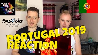 Portugal Eurovision 2019 Reaction  Review  Conan Osíris  Telemóveis  21 [upl. by Lisetta]