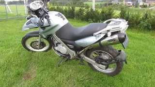 BMW F650 GS GPR exhaust [upl. by Aligna]